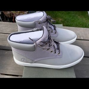 NWT Timberland Men’s EK Groveton Chukka Sneaker Grey Shoes - Size 7.5